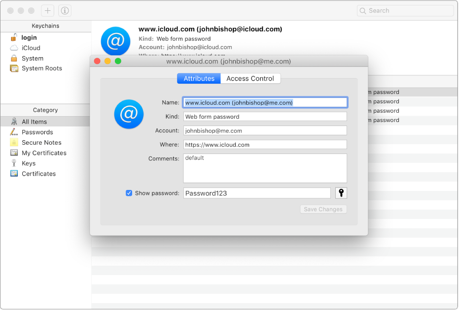 Dialogue asking for confirmation to save a password.