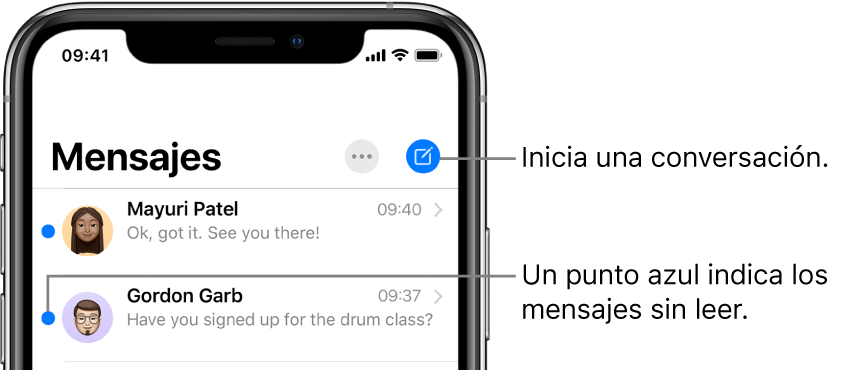 Enviar Y Recibir Mensajes De Texto En El Iphone Soporte Técnico De Apple 5321