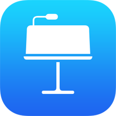 The Keynote for iCloud app icon.