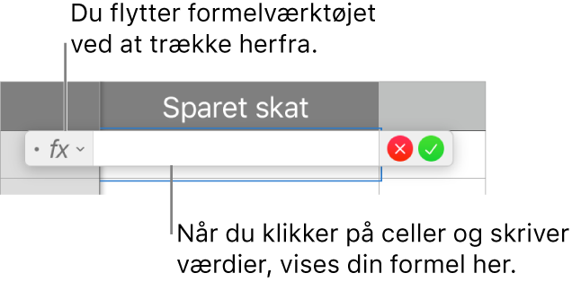 Formelværktøjet.