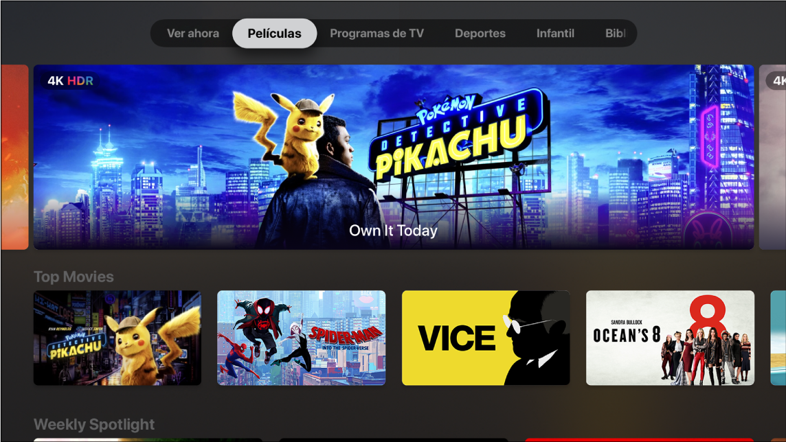 Películas En La App Apple TV - Soporte Técnico De Apple