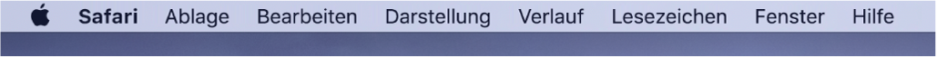 App-Menüs
