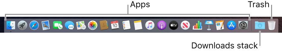 Use The Dock On Mac Apple Support