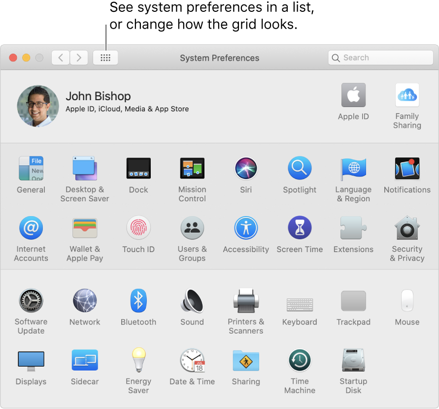 Customize Your Mac With System Preferences Apple Support