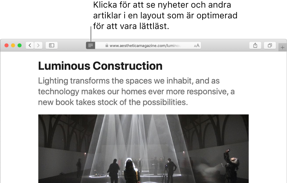 En artikel i läsaren, utan annonser och navigeringspaneler.