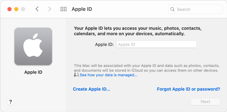 Iniciar sesión en tus preferencias de ID de Apple en el Mac - Soporte - Como Saber Cual Es El Apple Id