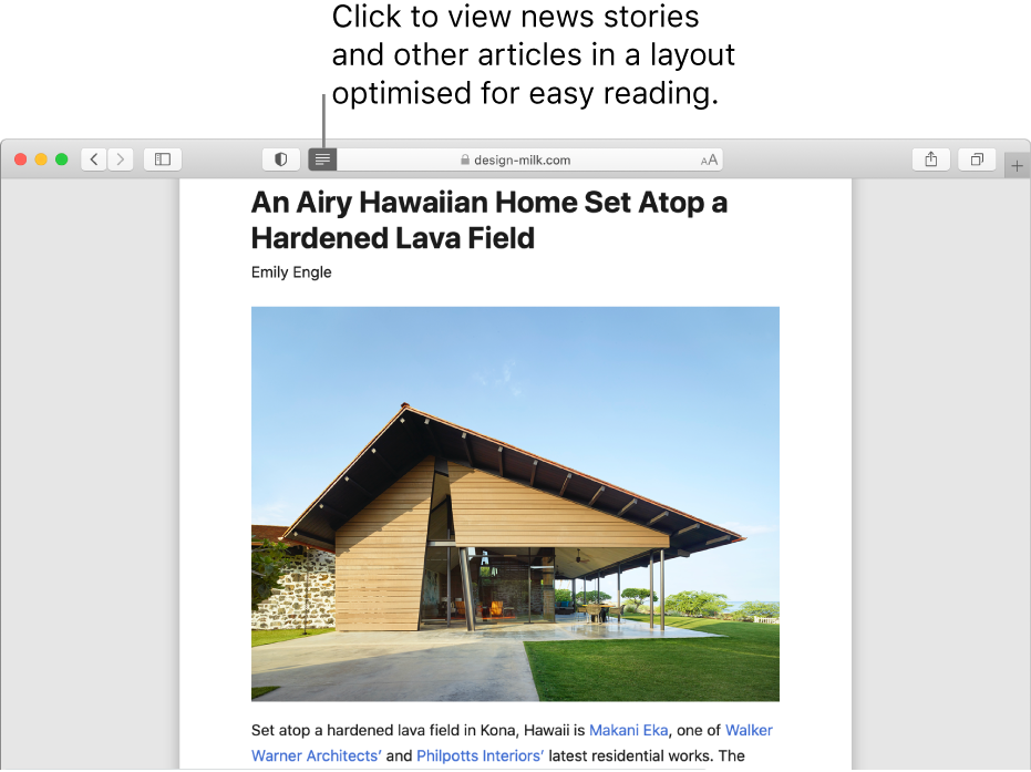 An article in Reader, with all ads and navigation stripped away.