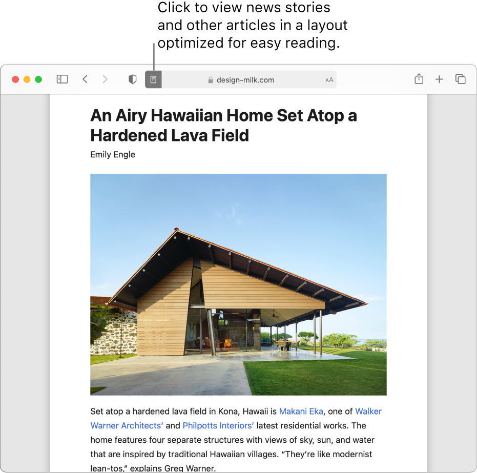 An article in Reader, with all ads and navigation stripped away.