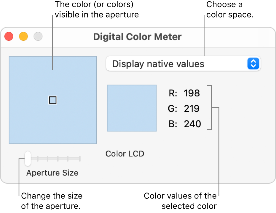 mac program for choosing color