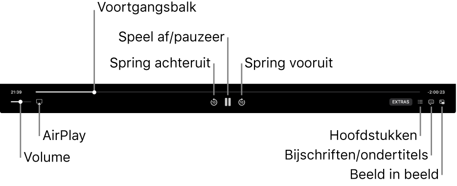 Afspeelregelaars