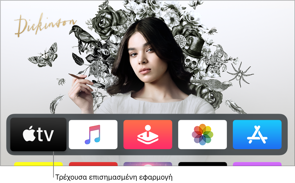 Οθόνη Αφετηρίας Apple TV