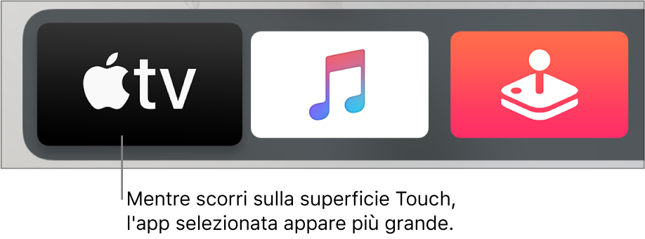 App selezionata sulla schermata Home