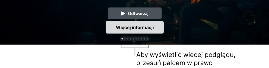 Dodatkowe narzędzia podglądu na ekranie początkowym