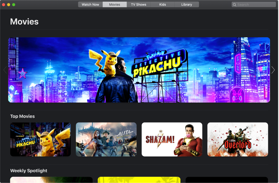 Watch Movies in the Apple TV app on Mac - Apple Support