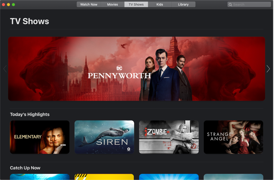 Watch TV shows in the Apple TV app on Mac - Apple Support
