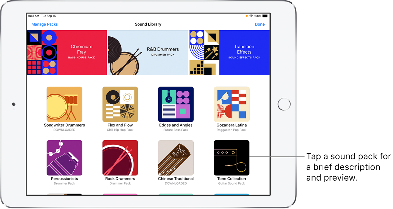 loops for GarageBand on iPad - Apple 