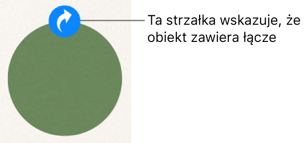 Oznaczenie łącza na kształcie.