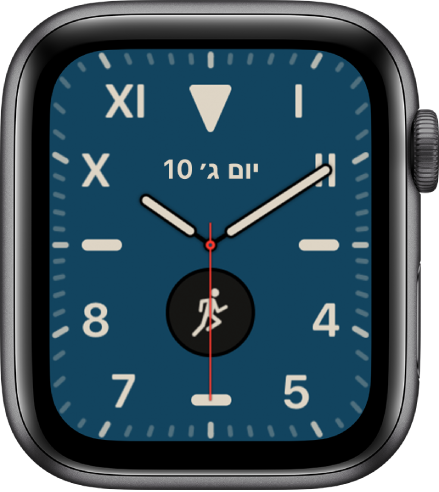 עיצוב השעון ״קליפורניה״.