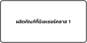 ป้ายที่อ่านว่า “ผลิตภัณฑ์ที่มีเลเซอร์คลาส 1”