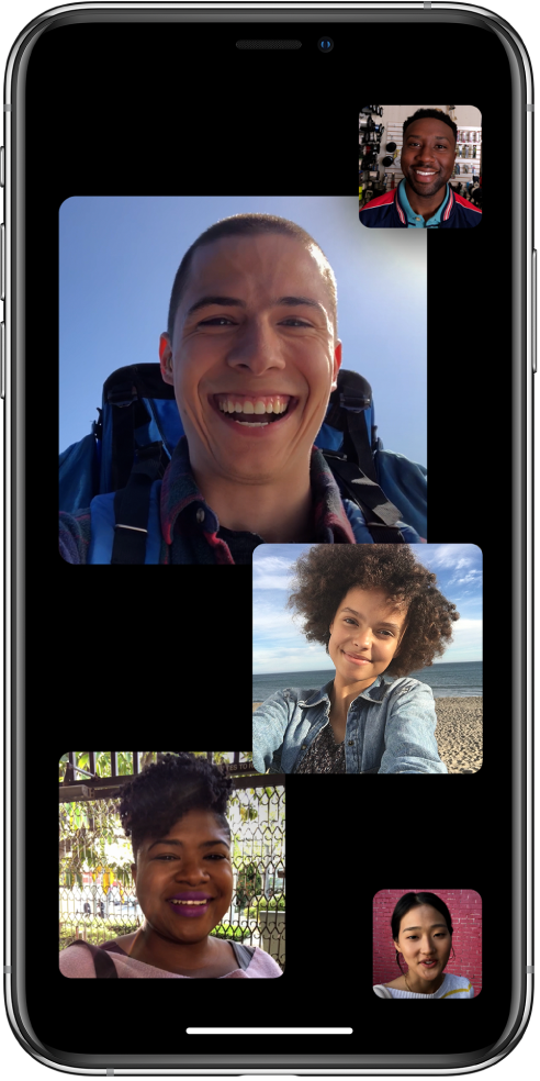 Make A Group Facetime Call On Iphone Apple Support 