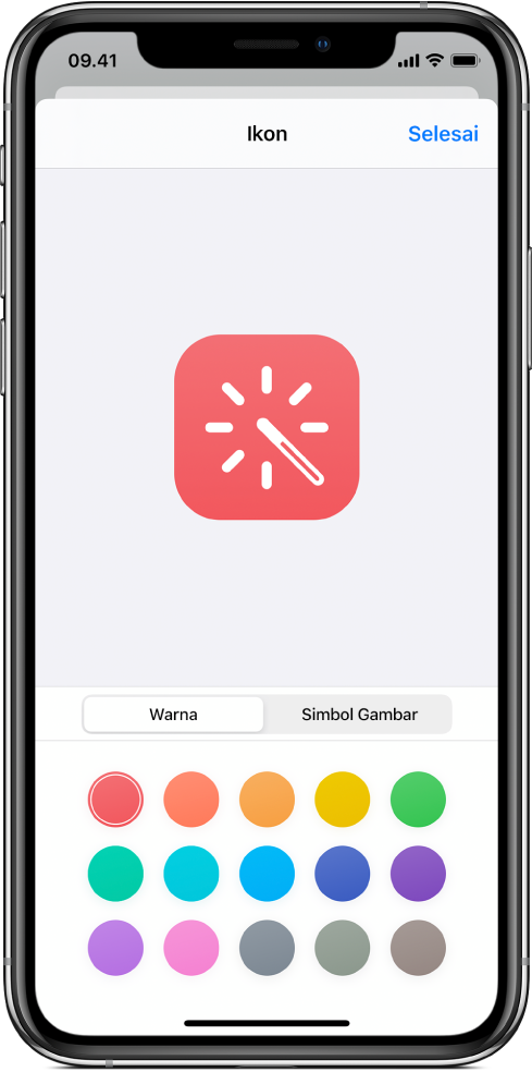 Mengubah Ikon Di App Pintasan Apple Support
