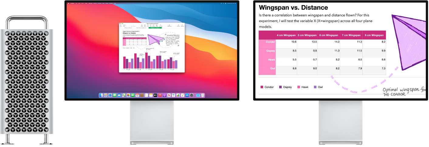 Funkcija Zoom Display ir aktīva sekundārajā monitorā; kreisajā monitorā tiek saglabāts normālais ekrāna izmērs.