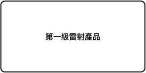 標籤「第一級雷射產品」。