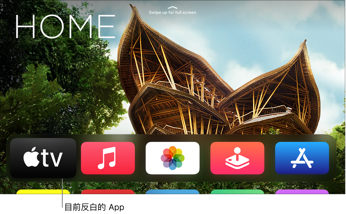 Apple TV 主畫面