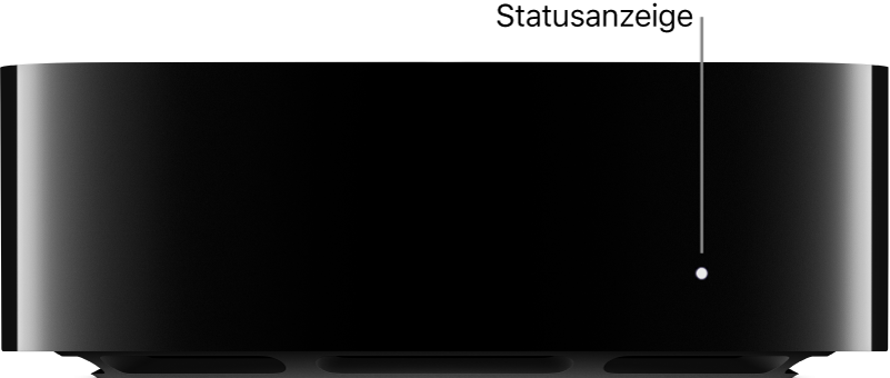 Apple TV mit Statusanzeige