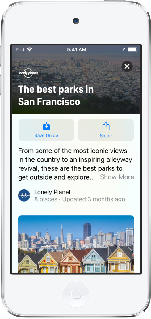 A guide to parks in San Francisco.
