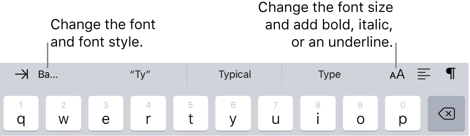 Change The Look Of Text In Pages On Ipad Apple Support - roblox how to type in italics