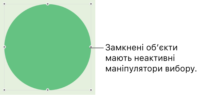 Замкнений об’єкт із неактивними маніпуляторами вибору.