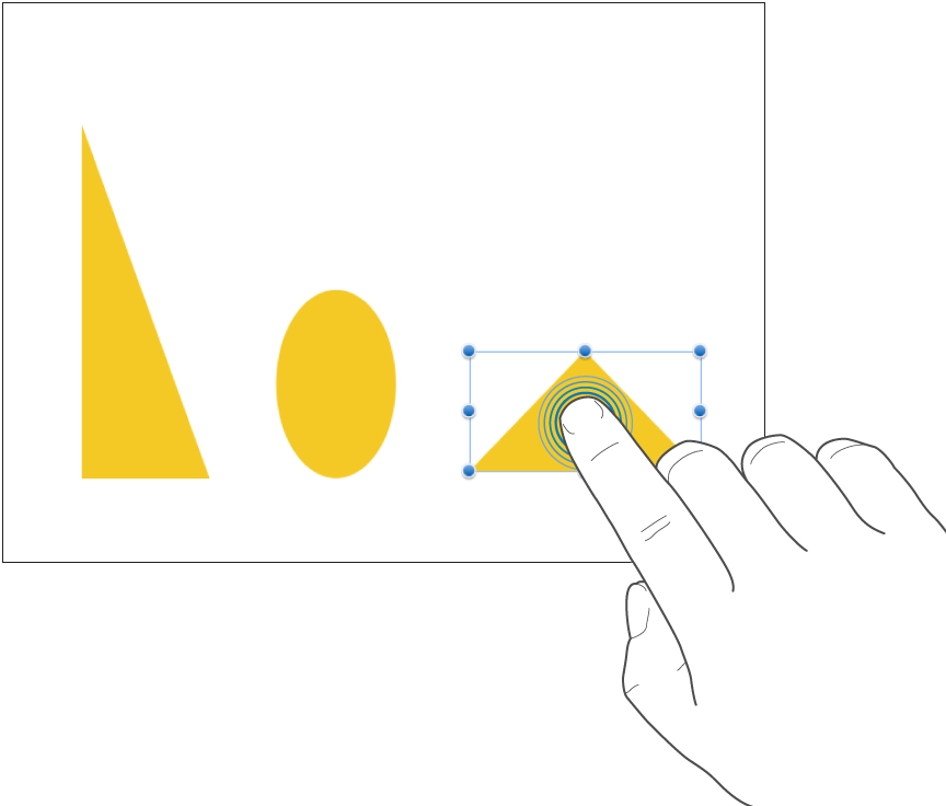 Basic Touchscreen Gestures In Keynote On Ipad Apple Support