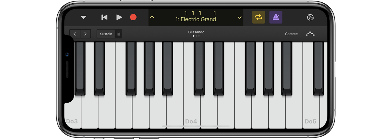 Logic Remote avec projet en cours de lecture.