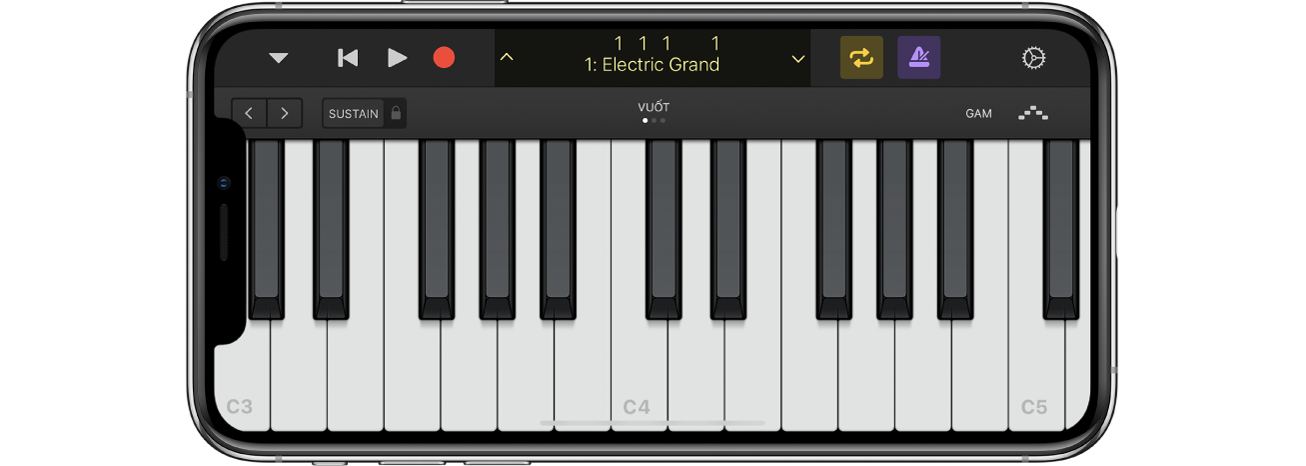 Logic Remote đang minh họa dự án đang được phát.
