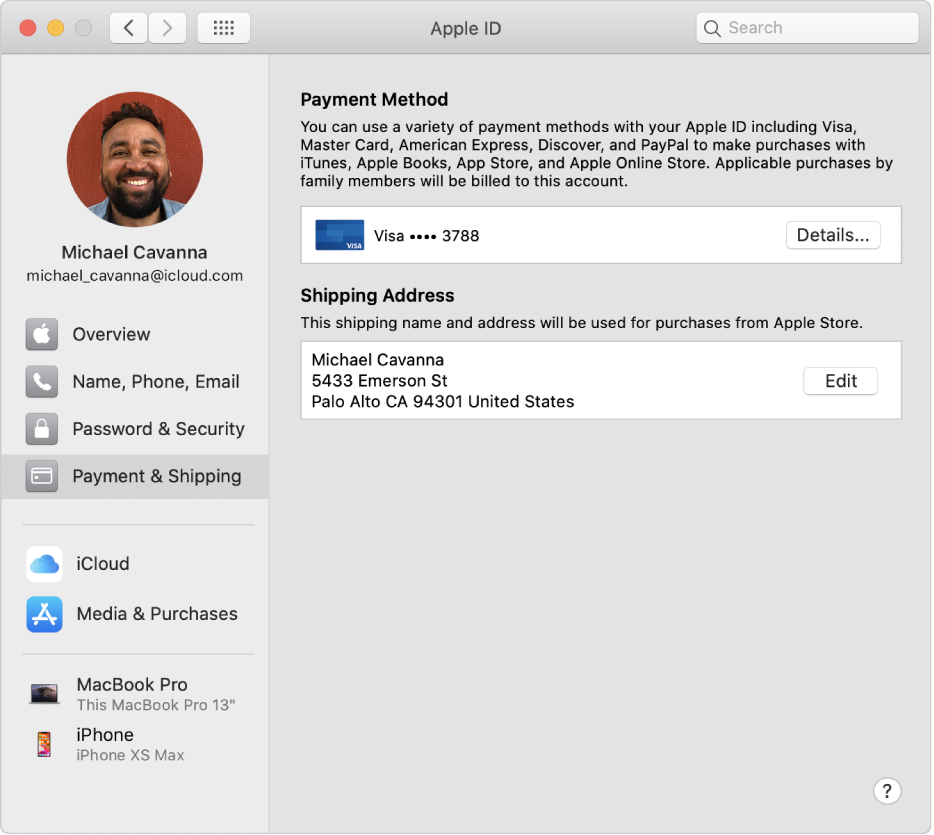 Change Billing Address In Apple Id Apple Community