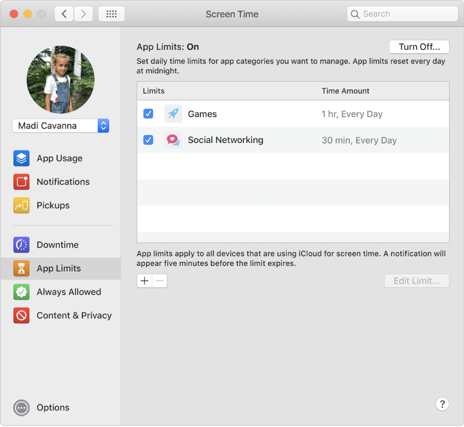 Set Time Limits For Apps And Websites In Screen Time On Mac
