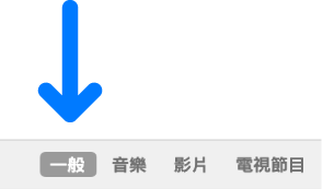 按鈕列顯示「一般」已選取。