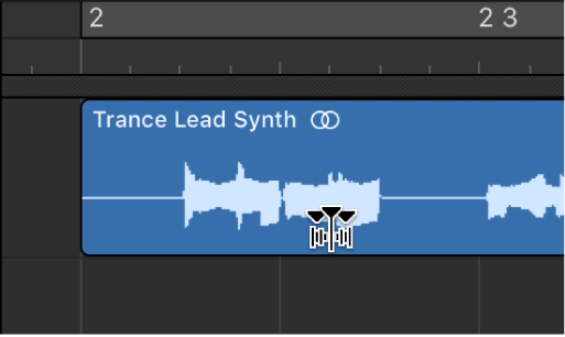 Logic Pro 中的flex 工具时间伸展 Apple 支持