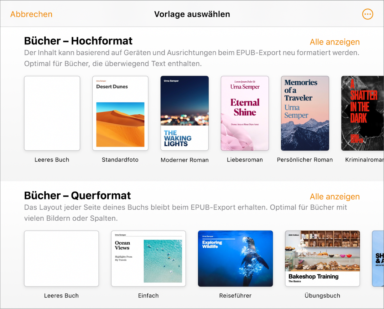 Einfuhrung In Das Erstellen Eines Buchs In Pages Auf Dem Ipad Apple Support