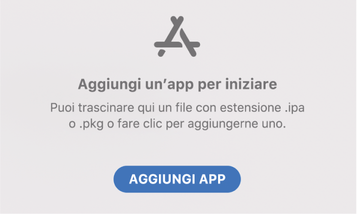 aggiungi contenuti per i provider di app