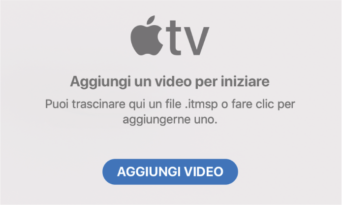 aggiungi contenuti per i provider di video