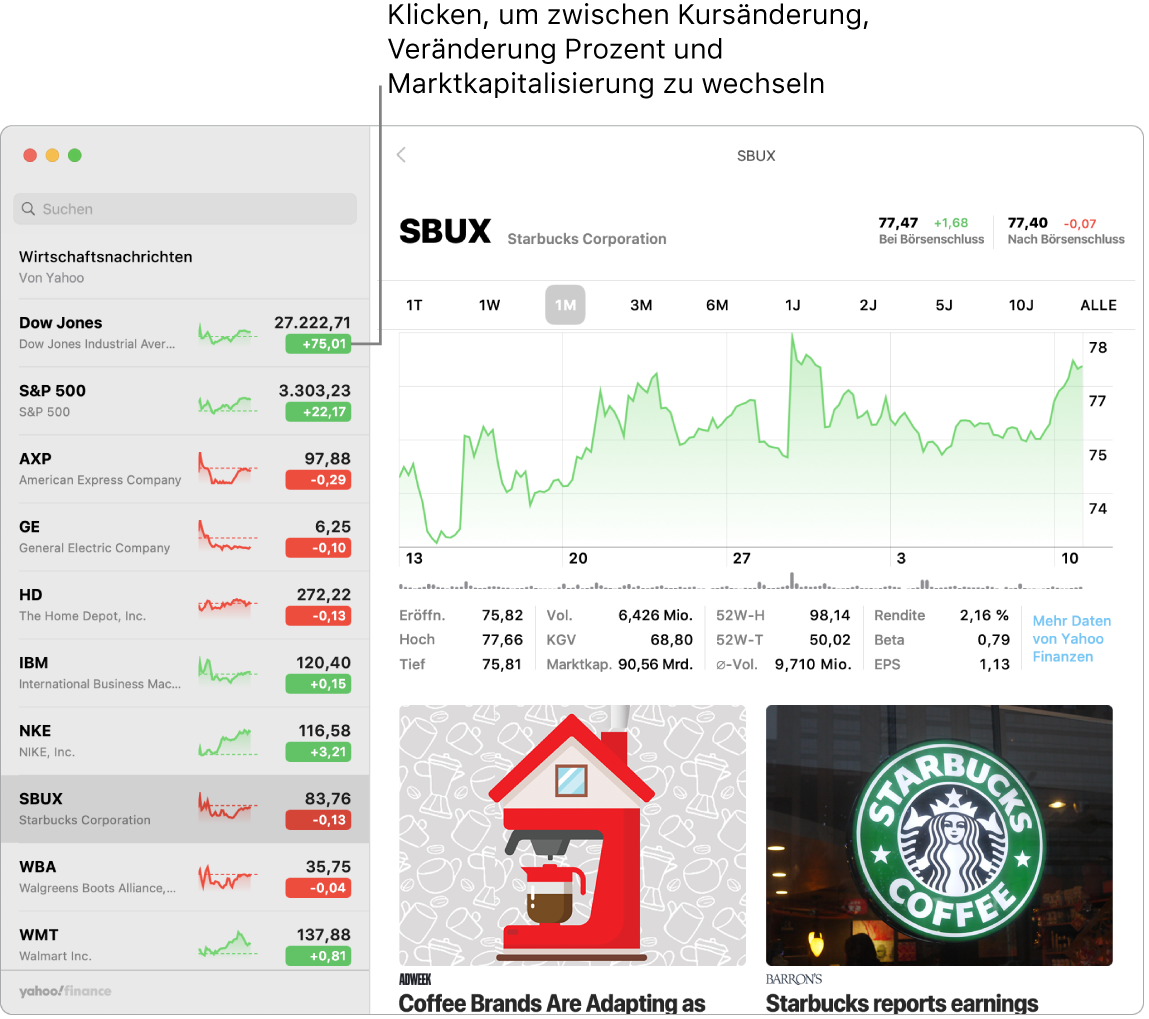 Aktien Apple Support