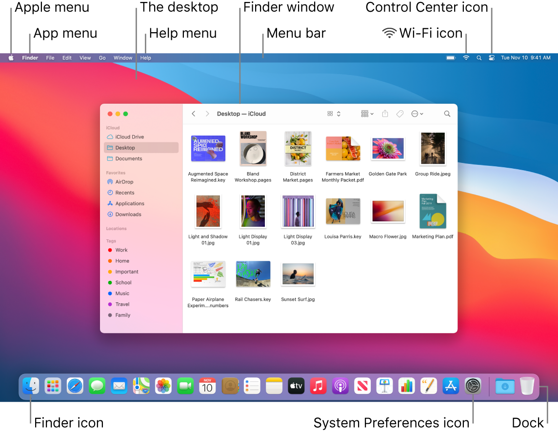 mac start menu