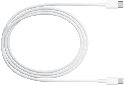 El cable de carga USB-C.