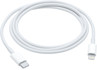 USB-C – Lightning kabelis.