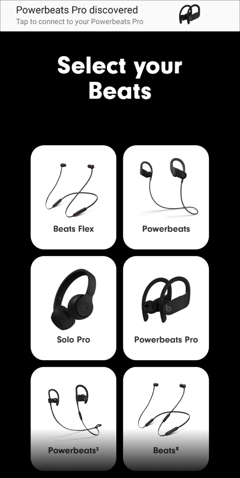 Introduce your device to the Beats app 