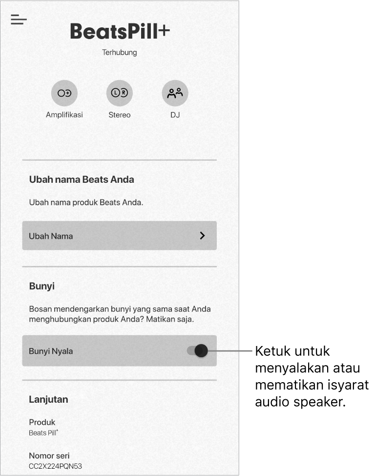 Menyalakan Atau Mematikan Isyarat Audio Pill Dengan App Beats Untuk Android Apple Support