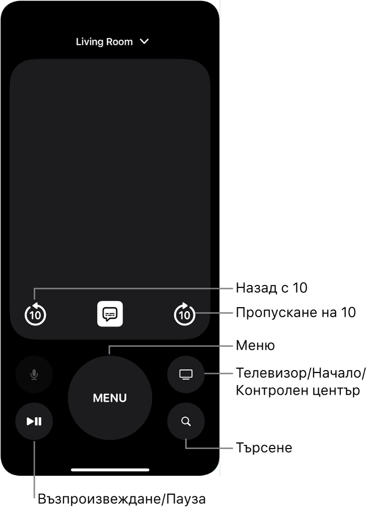 Приложение Remote (Дистанционно)