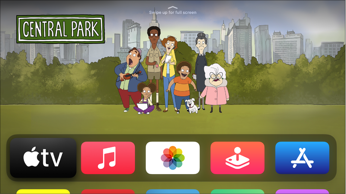 App „Apple TV“ auf dem Home-Bildschirm